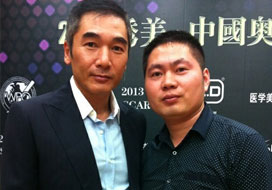 广州优游国际与明星合影