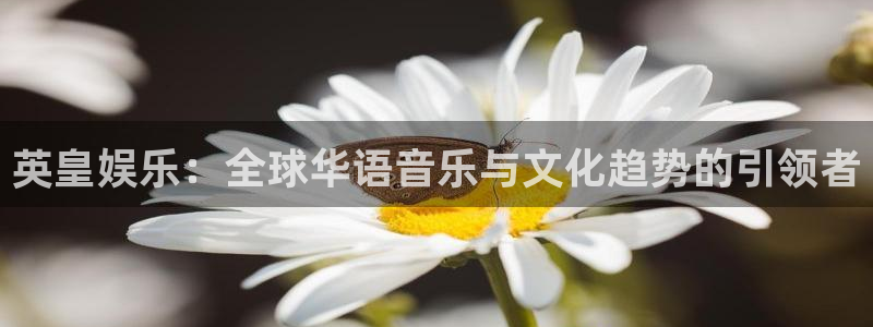 优游国际官网：英皇娱乐：全球华语音乐与文化趋势的引领者